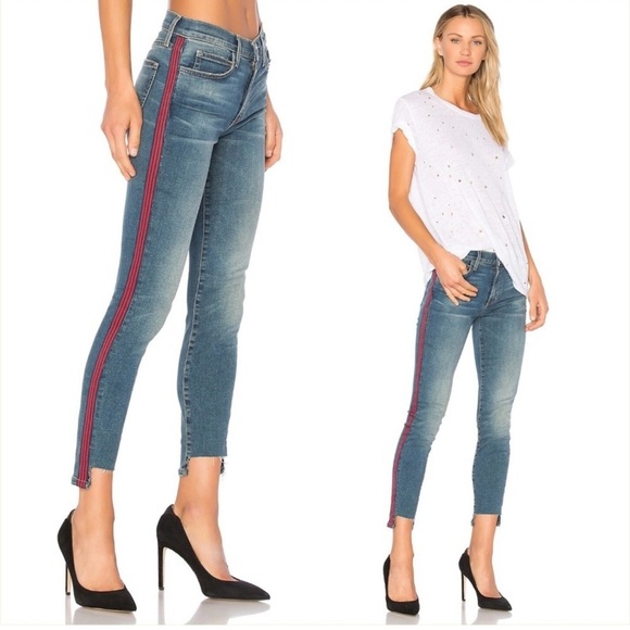 Current/Elliott The High Waist Stiletto Blue Jeans Size 30 - Picture 8 of 9